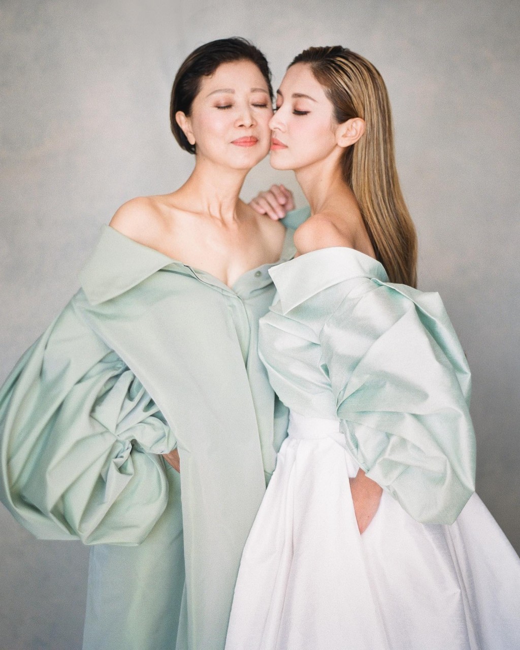 陳凱琳讚母親內心美麗。