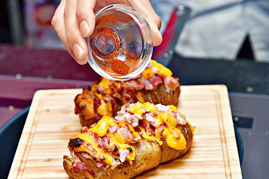 芝士煙肉焗風琴薯仔