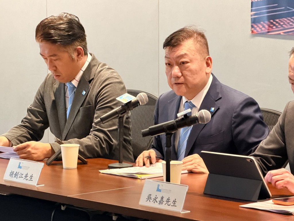 全國政協委員的經民聯執委會成員胡劍江。 全國政協委員的經民聯執委會成員胡劍江。