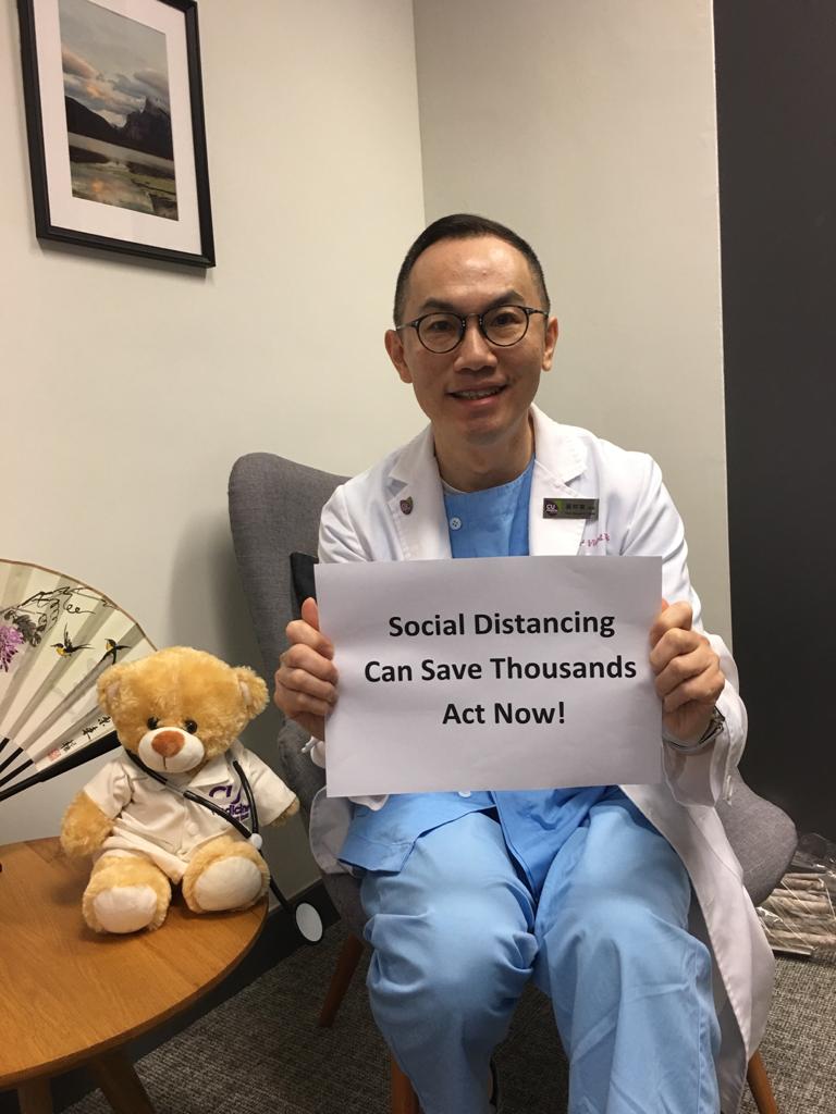 內科及藥物治療學系腦神經科主任莫仲棠教授。