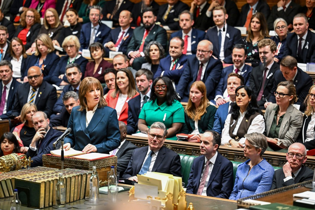 英國首相施紀賢出席下議院會議。 UK House of Commons