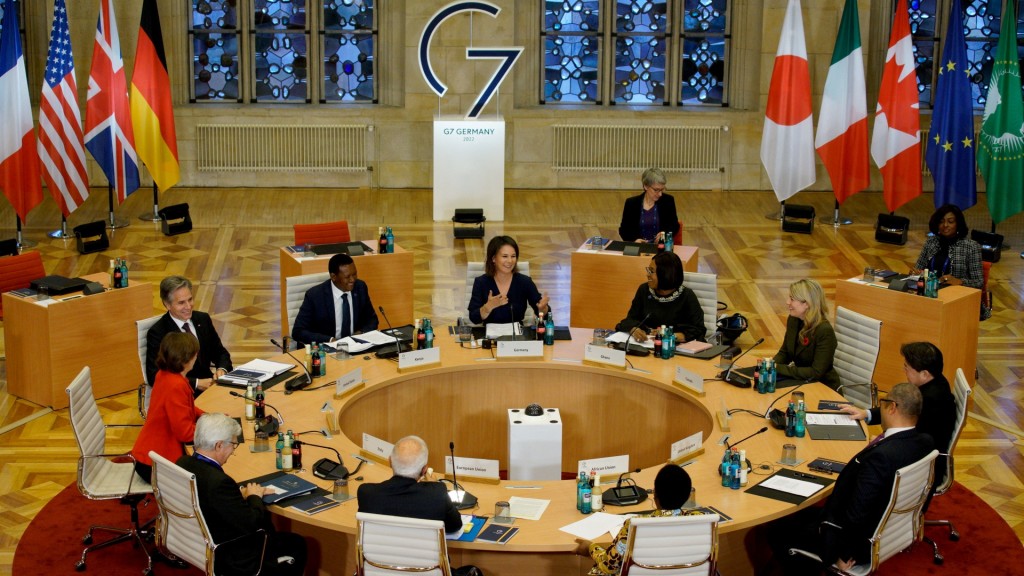 七國集團外長結束一連兩天會議發表聯合聲明。REUTERS