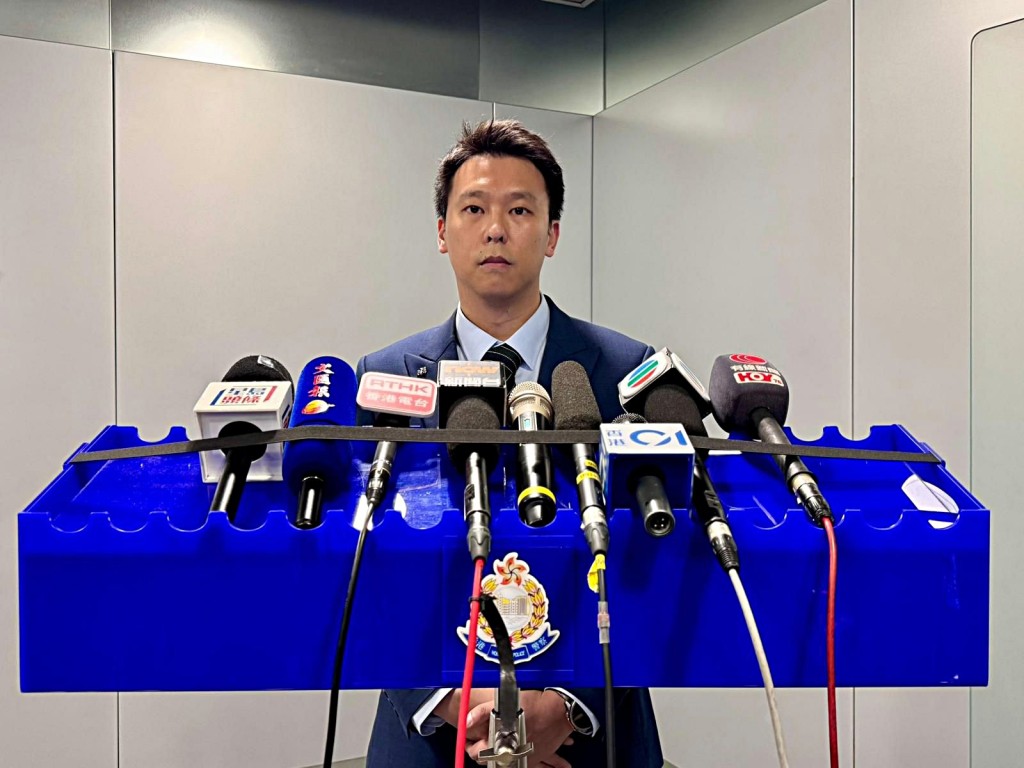 毒品調查科行動組高級督察陳源勲。