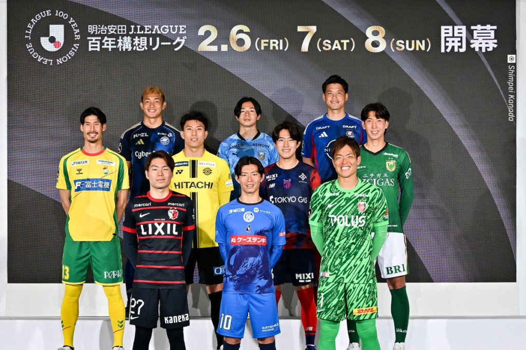 日職百年構想聯賽，分為東西兩區。日職賽會X圖片