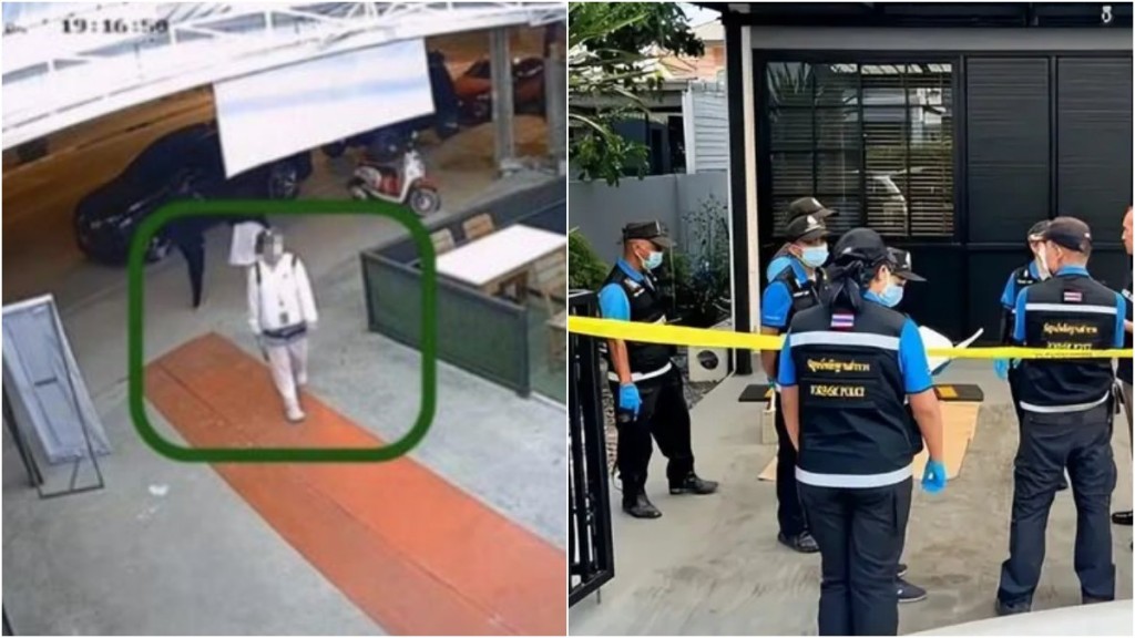 中國女留學生在泰國遭綁架及撕票，涉案3男已被捕。 微博及泰國星暹傳媒微博