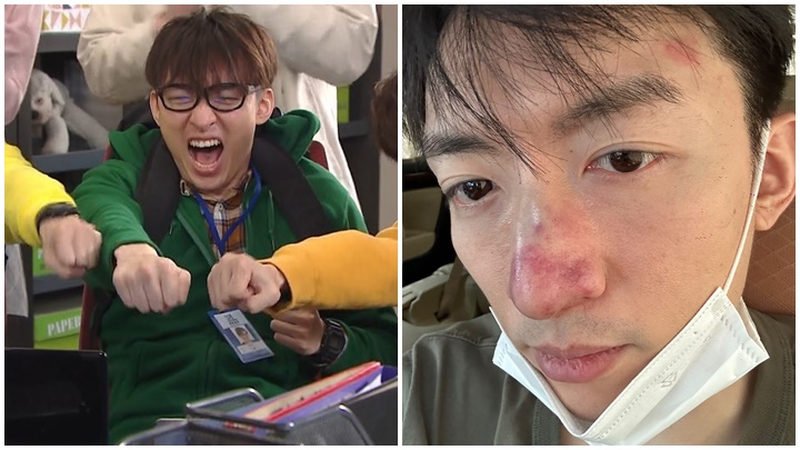曾志偉新片《狩謊》接連出事  《愛‧回家》「CPU」譚坤倫遭對手擊中鼻骨送院  恐影響進度堅稱「小問題」