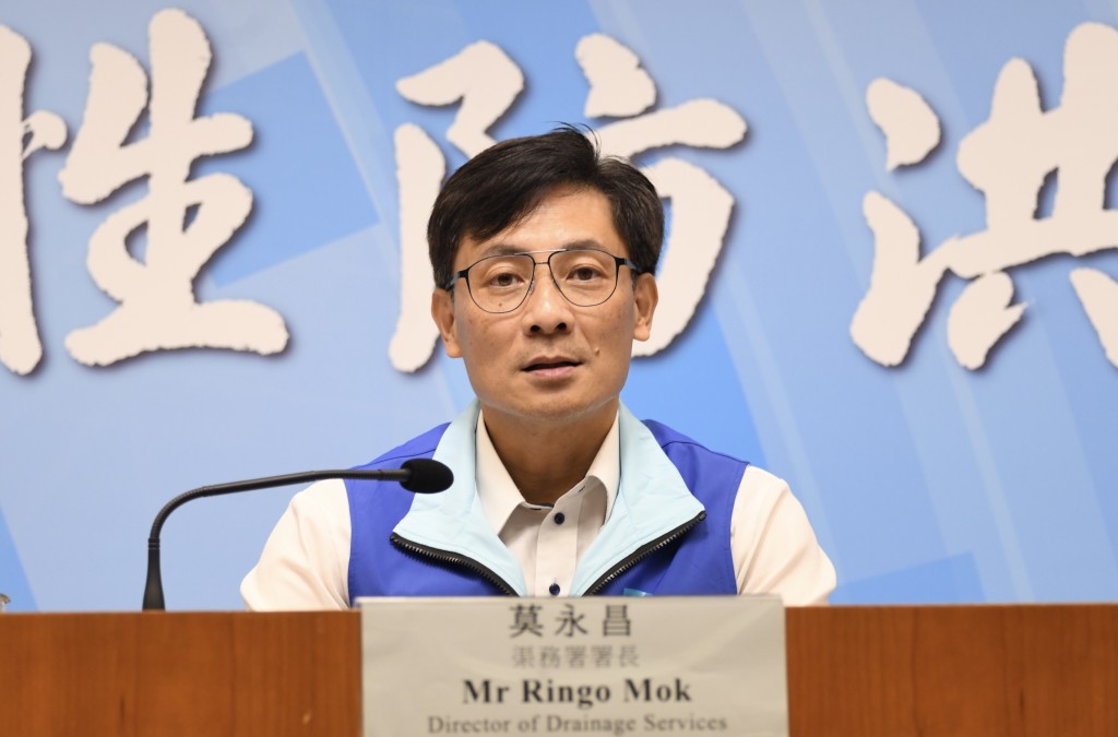 渠務署署長莫永昌。資料圖片