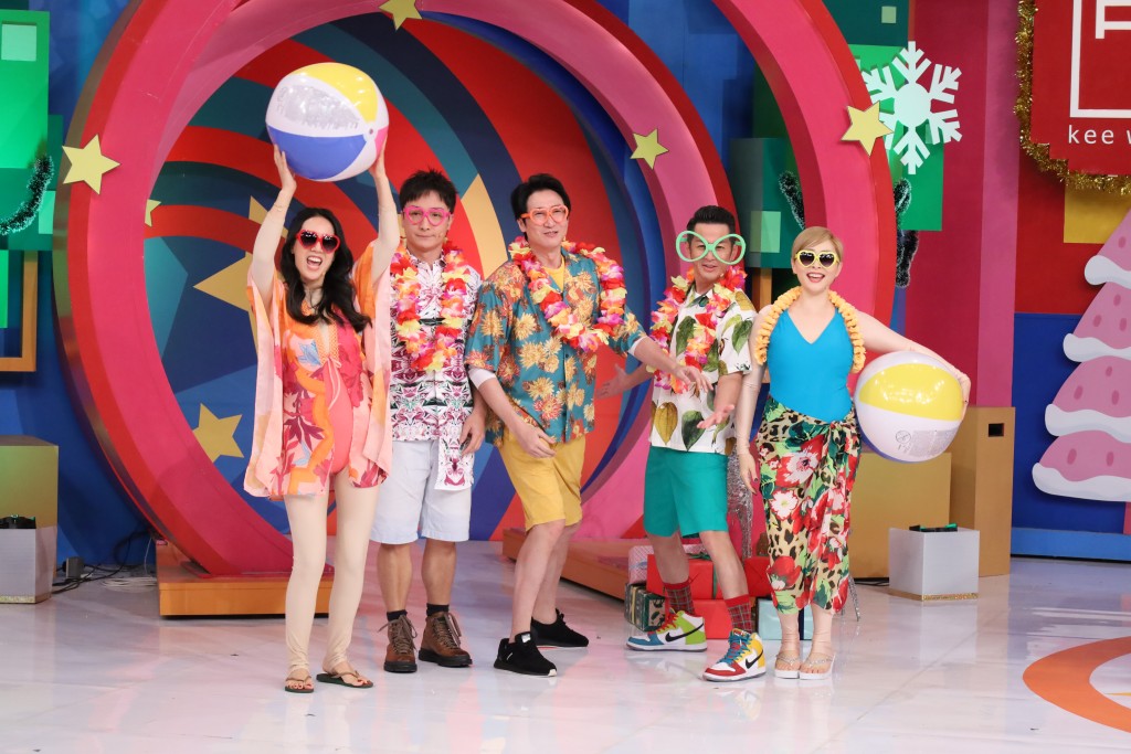 梁靖琪早前返TVB做「獎門人」遊戲嘉賓。  ​