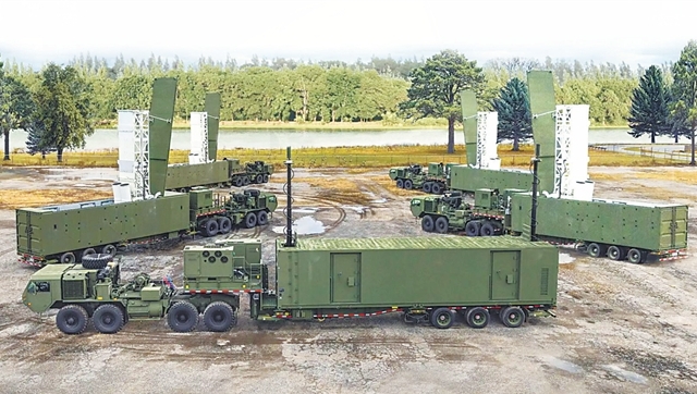 美軍的「堤豐」導彈發射系統。