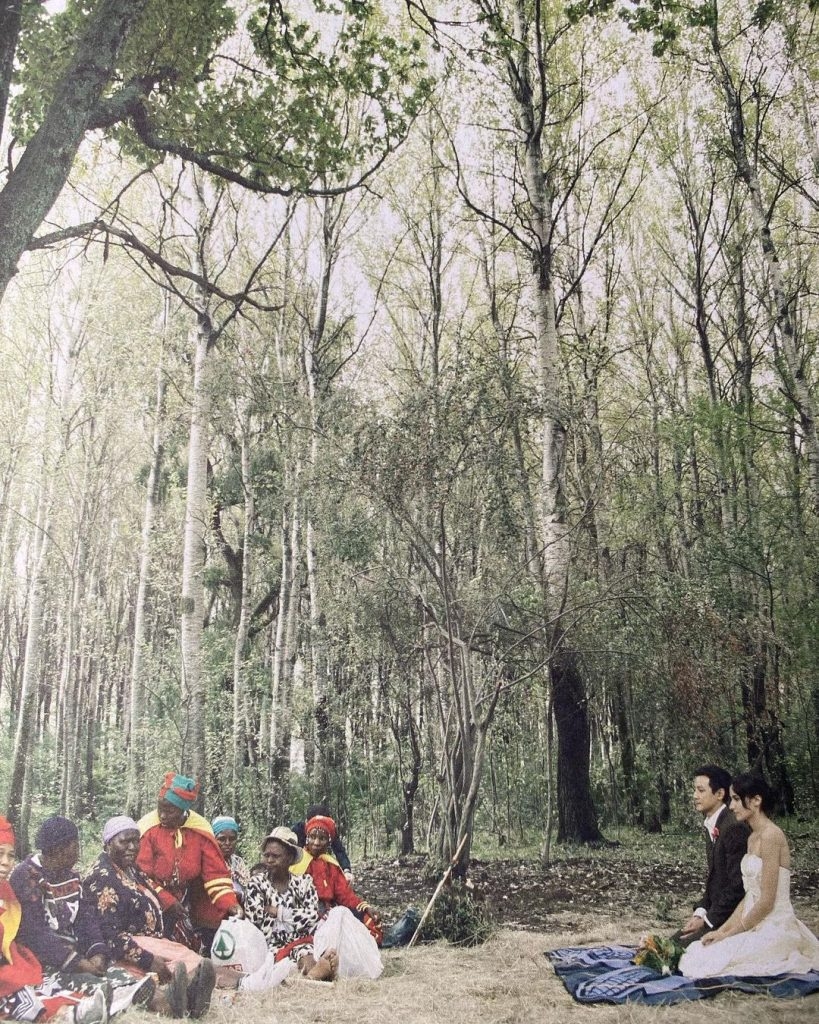 吳彥祖與Lisa S.當年在南非舉行婚禮。