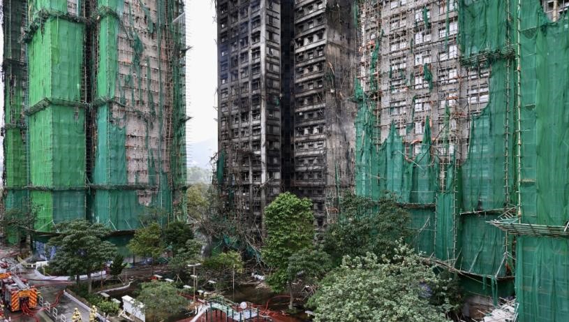 大埔宏福苑大火後，政府表明將修訂《建築物管理條例》。資料圖片