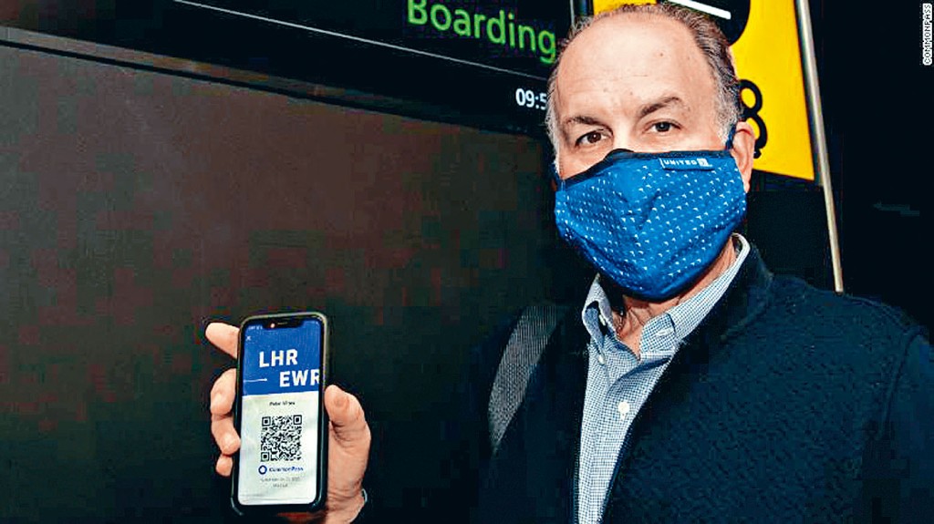 CommonPass与多家航空公司合作推出手机健康码。