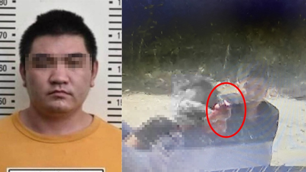 台灣警方一度以一名25歲男子為通緝犯,但他與現場車Cam攝得的兇手身形不符,逐漸起疑推翻假設。中時圖片