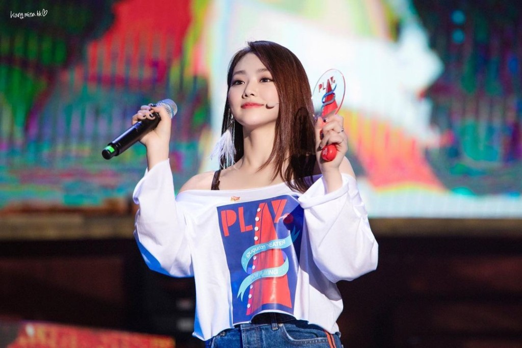 康美娜外形甜美,不愁沒有好發展。