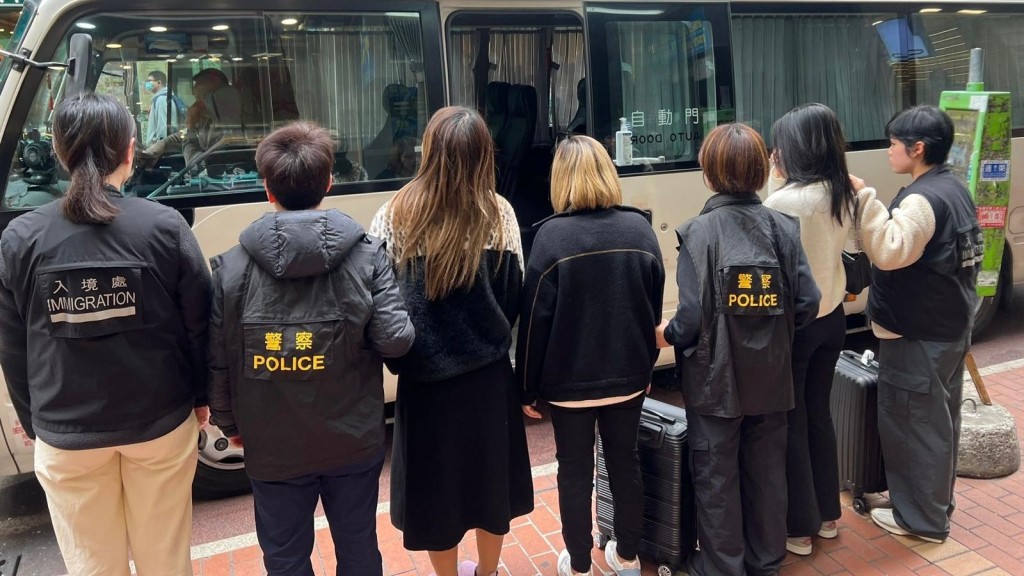 警灣仔銅鑼灣掃黃 拘3泰國女2內地女