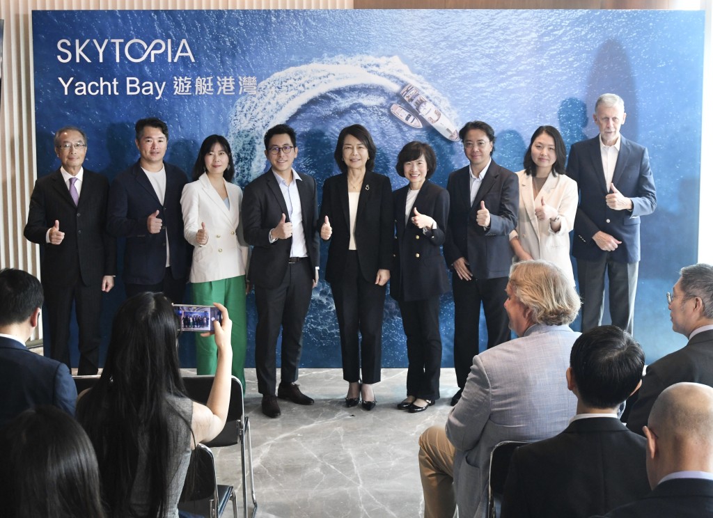 機管局今日(20日)宣布,機場城市「SKYTOPIA」遊艇港灣項目正式啟動。 機管局今日(20日)宣布,機場城市「SKYTOPIA」遊艇港灣項目正式啟動。