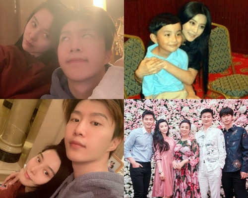 范丞丞以前被稱范冰冰弟弟，現在反轉范冰冰被稱范丞丞姐姐了。（微博圖片）