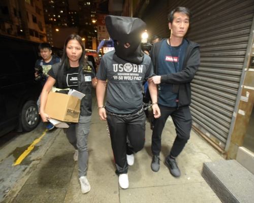 警方經深入調查後，拘捕一名25歲男子。