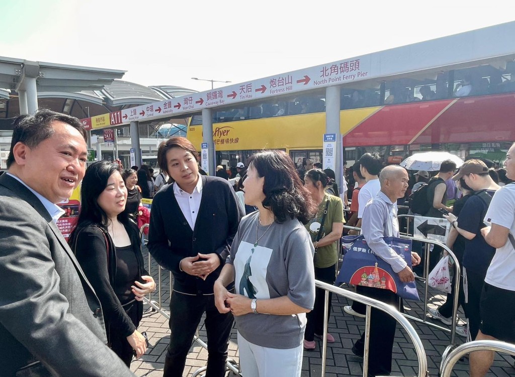 陳美寶欣悉各口岸的交通情況在勞動節長假首兩日大致暢順。運物局fb圖片 陳美寶欣悉各口岸的交通情況在勞動節長假首兩日大致暢順。運物局fb圖片