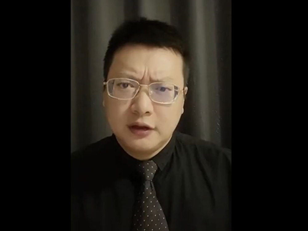 「操場埋屍案」被害人律師周兆成今天(20 日)在社交平台發布影片網上圖片