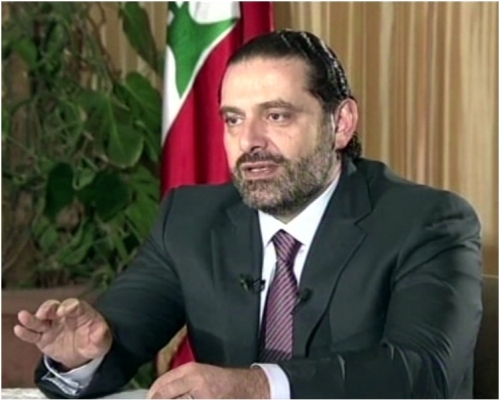 哈里里表现得没精打采。AP