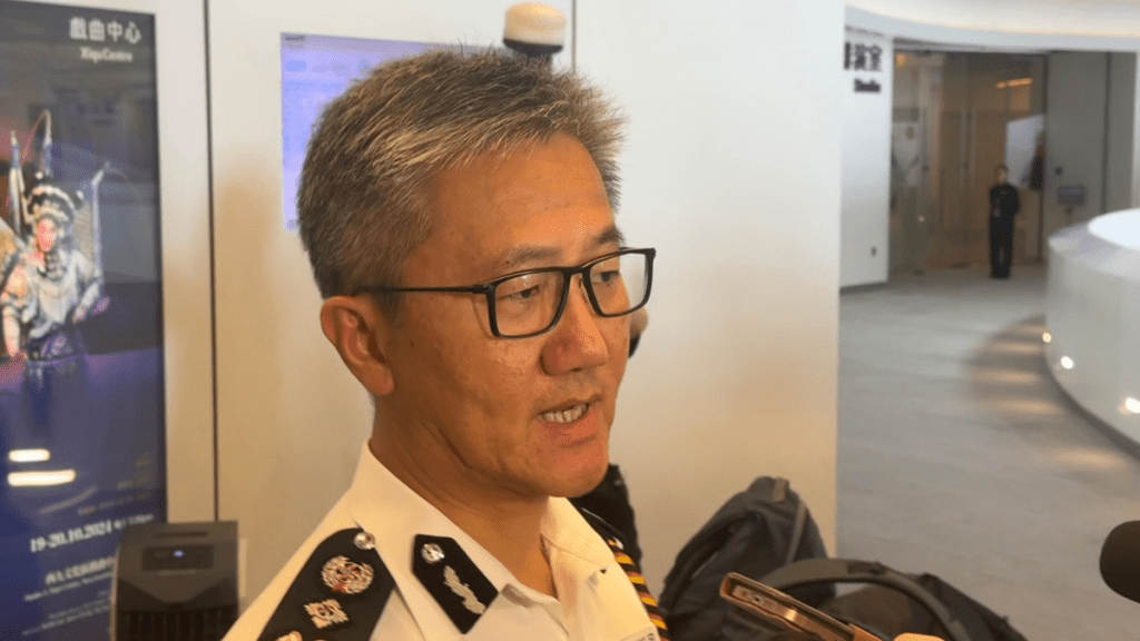 公主道警截車捱撞|指已探望受傷警員 蕭澤頤:感謝同僚盡忠職守