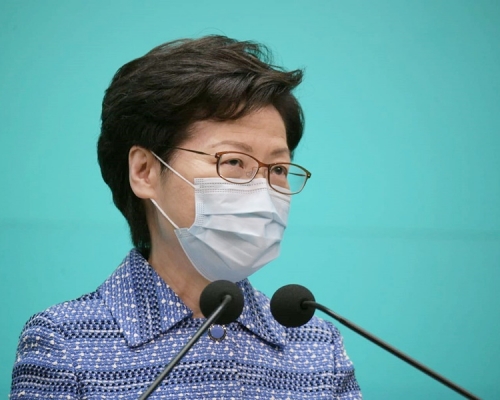 林鄭月娥表示訂立國安法無違反基本法。