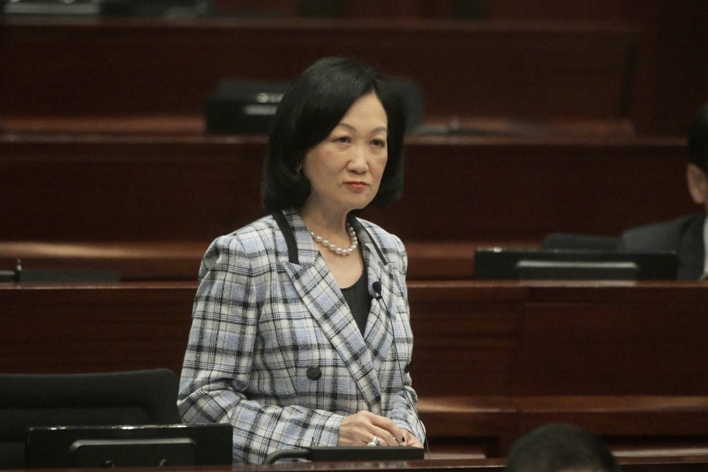 新民党主席叶刘淑仪表示，每一位议员都希望尽快完成宪制责任。资料图片