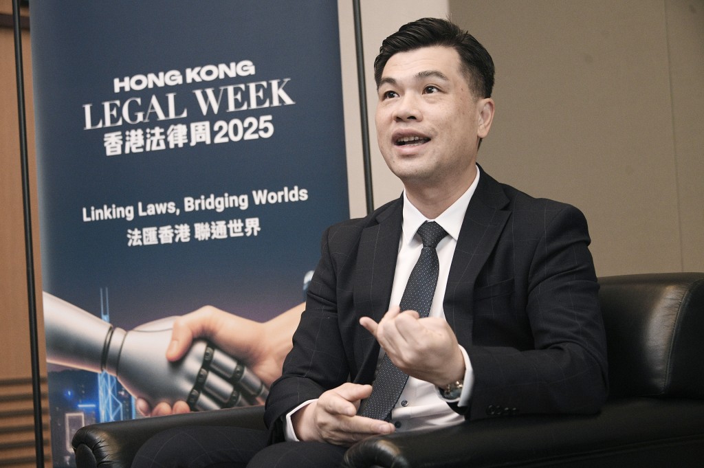 粵港澳大灣區律師聯會秘書長李銘銳。