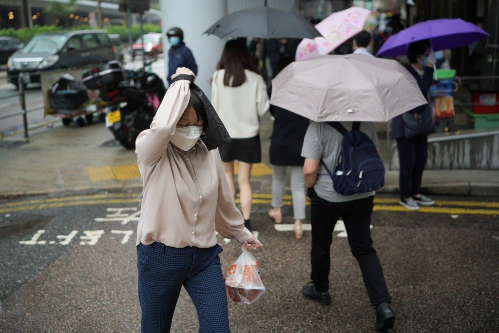 香港已經持續多日有雨。