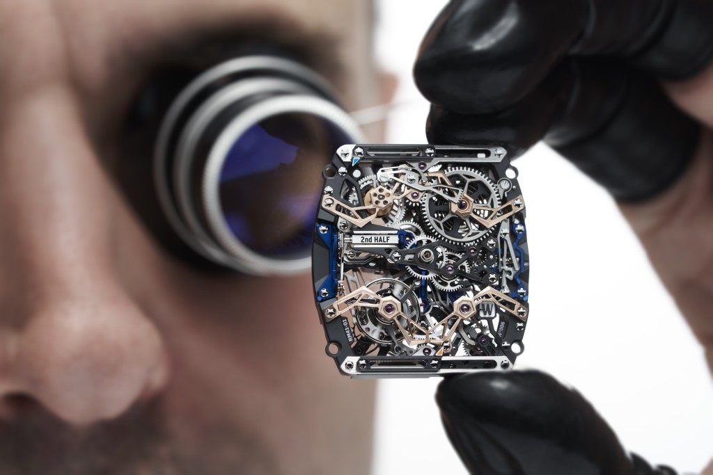 Richard Mille RM 41-01 Tourbillon Soccer,機芯:RM41-01手上鏈。 Richard Mille RM 41-01 Tourbillon Soccer,機芯:RM41-01手上鏈。