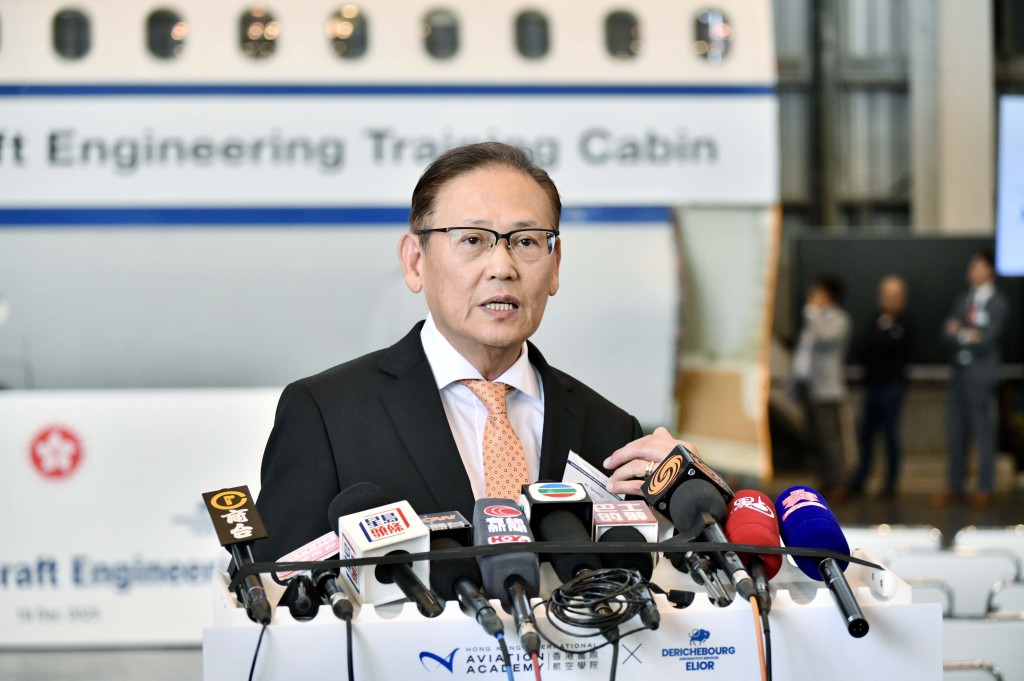 香港國際航空學院校長李天柱。資料圖片