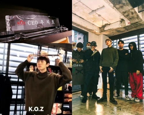 Zico為當上CEO感自豪，他的FANXY CHILD兄弟也來祝賀。（ig圖片）