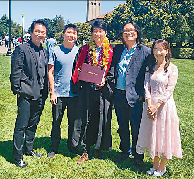■陳美齡的三個兒子都畢業於名牌大學史丹福。