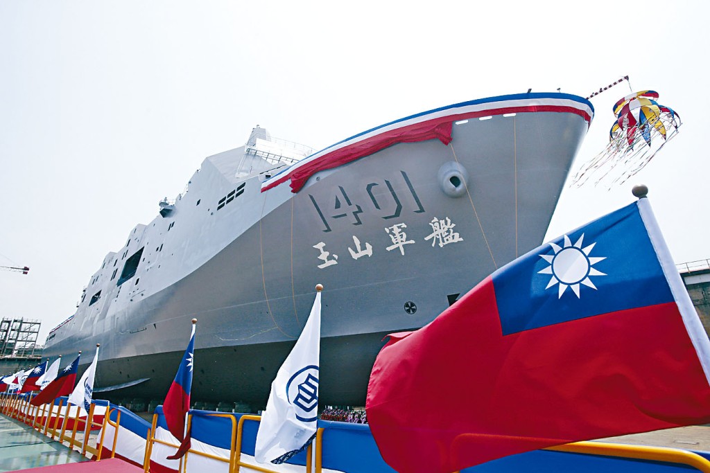 台灣的主要軍事裝備來自美國。