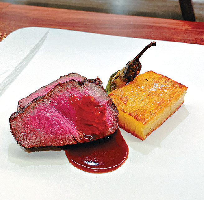 ■澳洲Rangers Valley Beef Striploin西冷牛排。 ■澳洲Rangers Valley Beef Striploin西冷牛排。