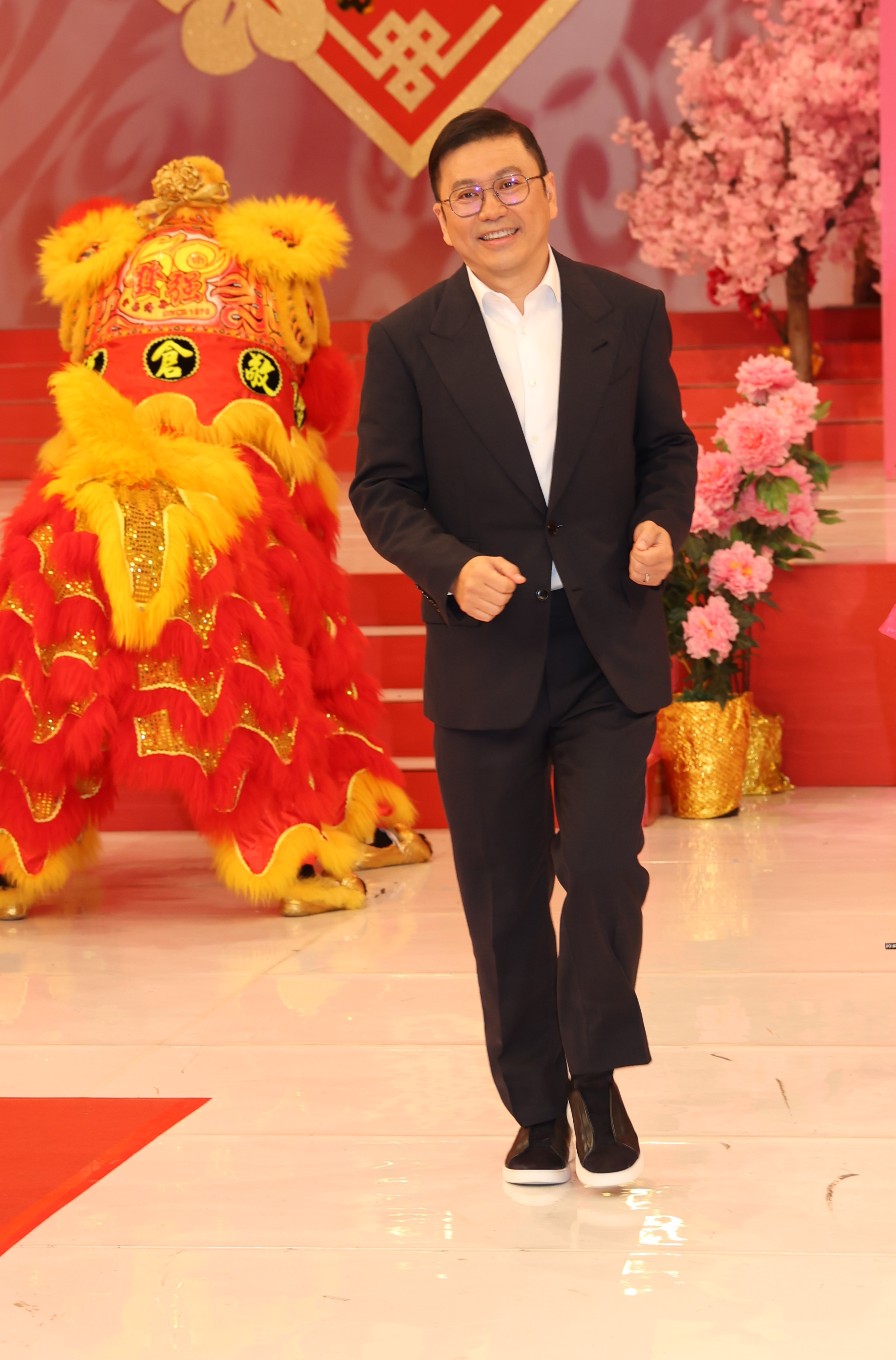 電視廣播行政主席許濤參與「無線甲辰年新春團拜嘉年華」活動。