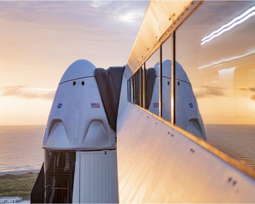 SpaceX將舉行第一次「全平民」太空飛行旅程。AP資料圖片
