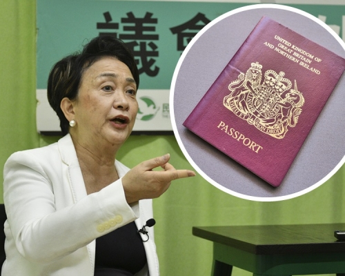 劉慧卿呼籲當局尊重港人意願,稱「要走嘅人始終會走」。資料圖片