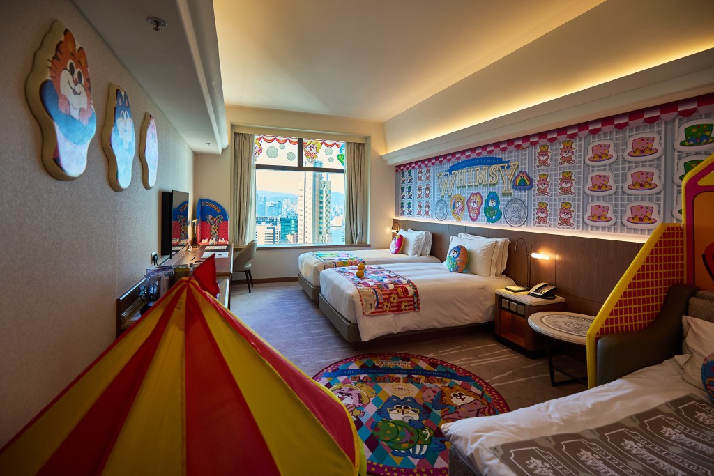 歡樂嘉年華主題房（圖片來源：合和酒店）