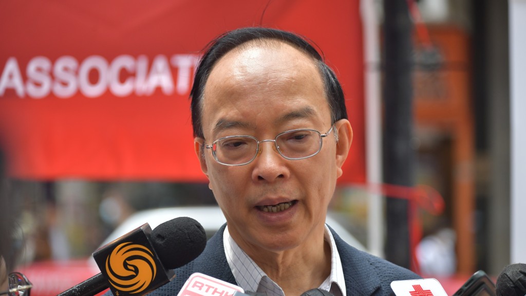 馬逢國支持區議會回復初心，重回非政權性的組織。陳極彰攝