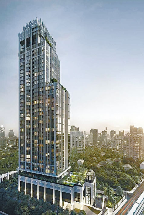 HYDE Heritage Thonglor屬於地標式住宅項目，提供311伙。