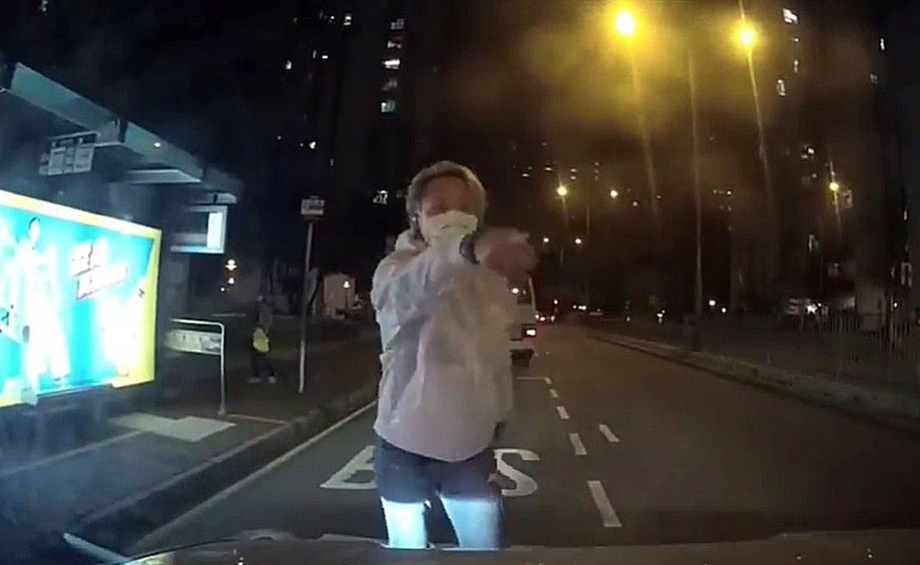 本港過往一向有不少「碰瓷黨」。網圖