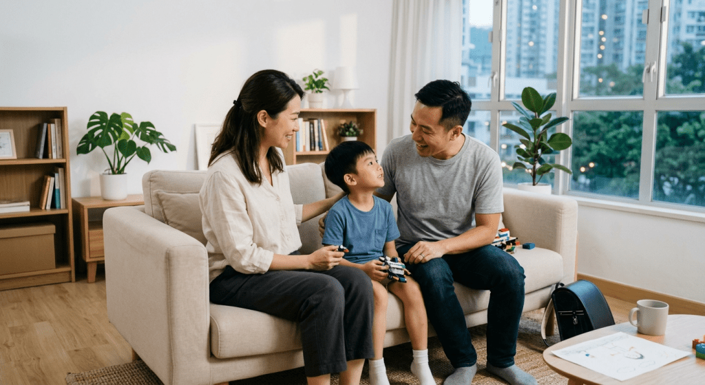 真正能支持孩子的,不是完美的表現,而是一種穩定的關係 —— 讓他知道,不論結果如何,家,都是安全的。(AI生成圖片) 真正能支持孩子的,不是完美的表現,而是一種穩定的關係 —— 讓他知道,不論結果如何,家,都是安全的。(AI生成圖片)