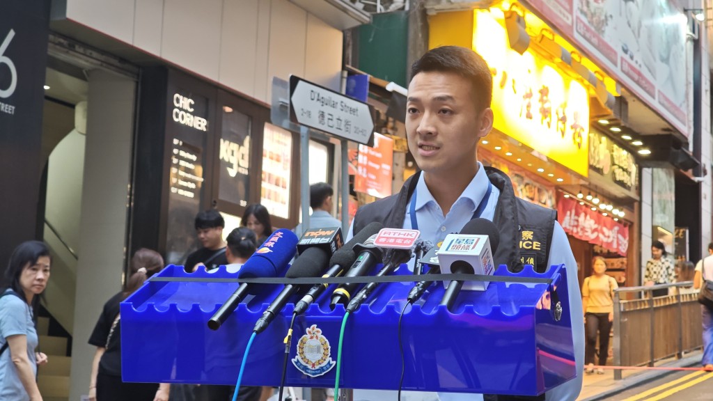 警方將於未來數星期在中區展開「匯流」反罪惡行動。黃文威攝