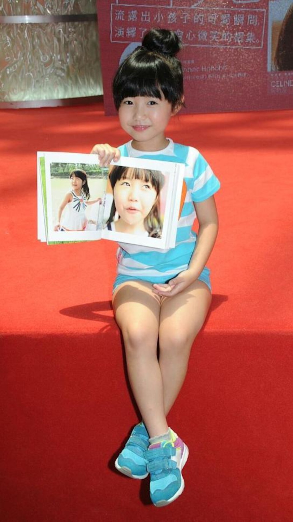 當年因拍攝美心廣告走紅的童星Celine楊鎧凝，今年已經14歲。
