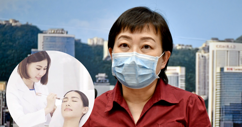 據悉,一名尖沙嘴美容院Reenex工作美容師「復陽」。