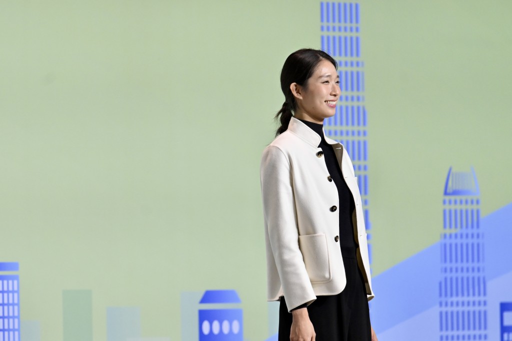 江旻憓當選旅遊界立法會議員。 江旻憓當選旅遊界立法會議員。