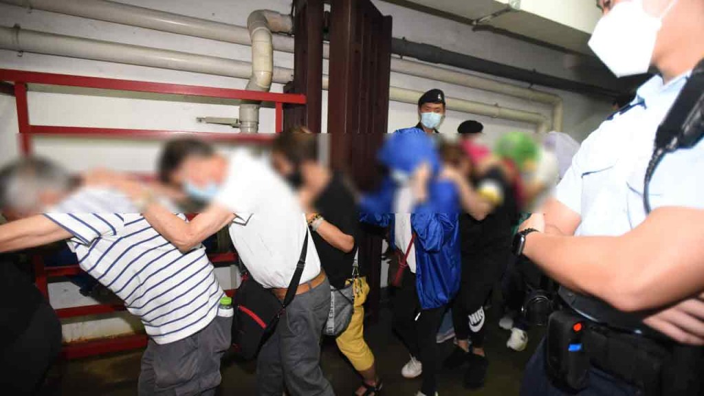 行動中拘捕35人。