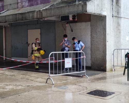 消防及警方正調查起火原因。梁國峰攝